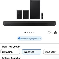 Samsung - Q990D Brand new (Sealed)