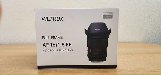 Viltrox AF 16/1.8 FE Full Frame Prime | New/Unused