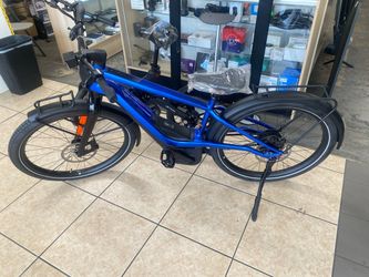 Serial 1 RUSH/CTY Step-Thru Blue Electric Bike