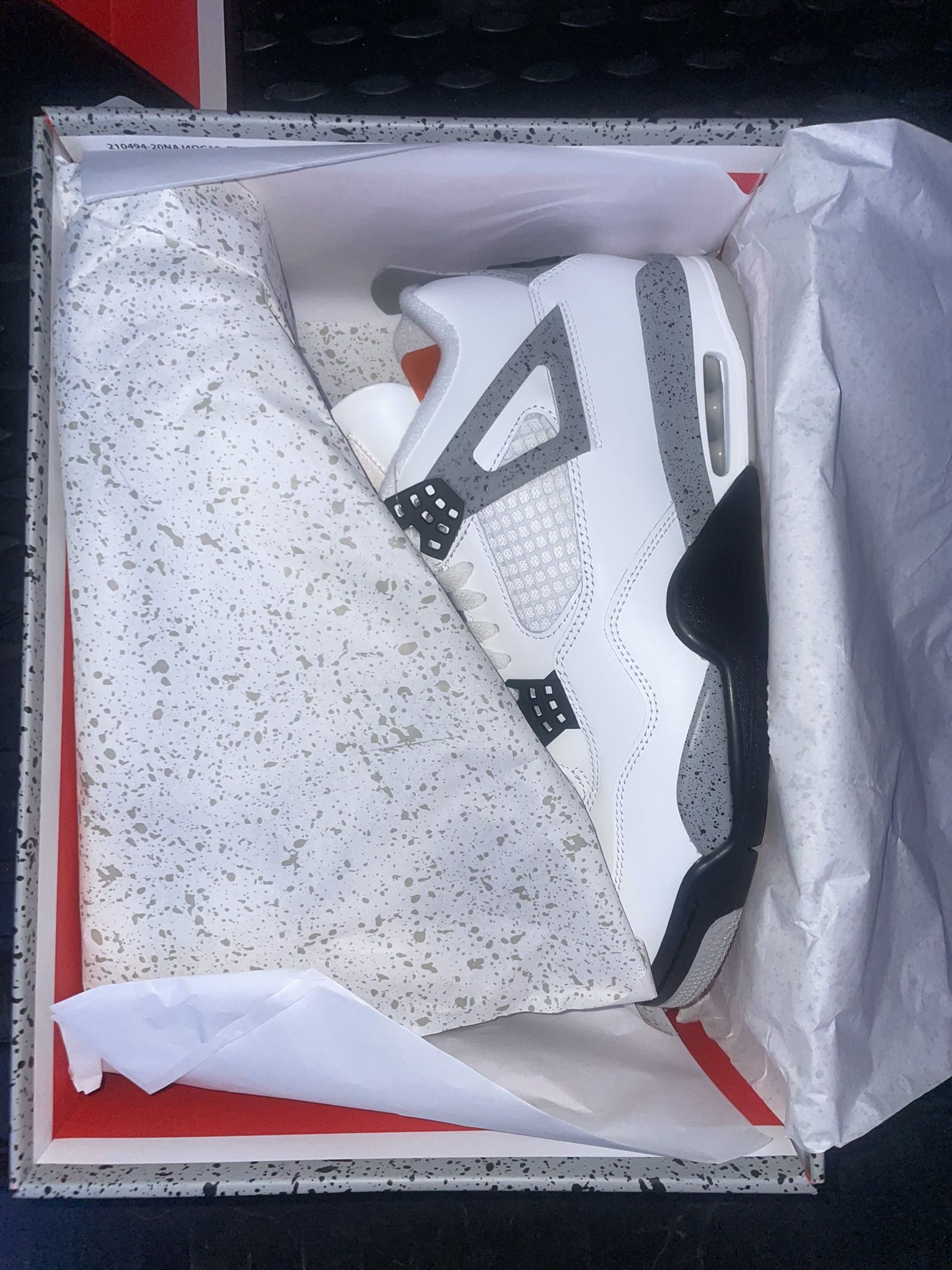 Jordan 4 Cement 2025 Size 10.5