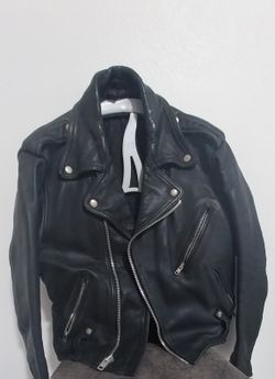 Vintage Authentic Vintage Simon Made Leather Jacket/ Harley Davidson - Size 38 Regular