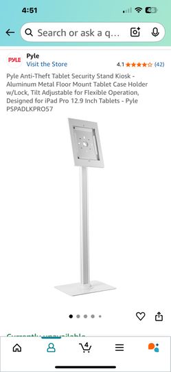 iPad Holder Security Stand