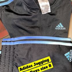 Adidas Jogging Suit Boys Size 8 $30
