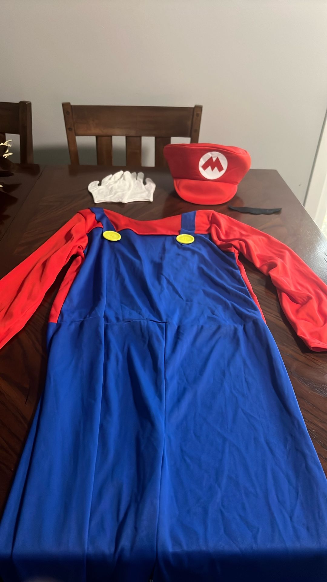 Juvenile XL Mario Costume