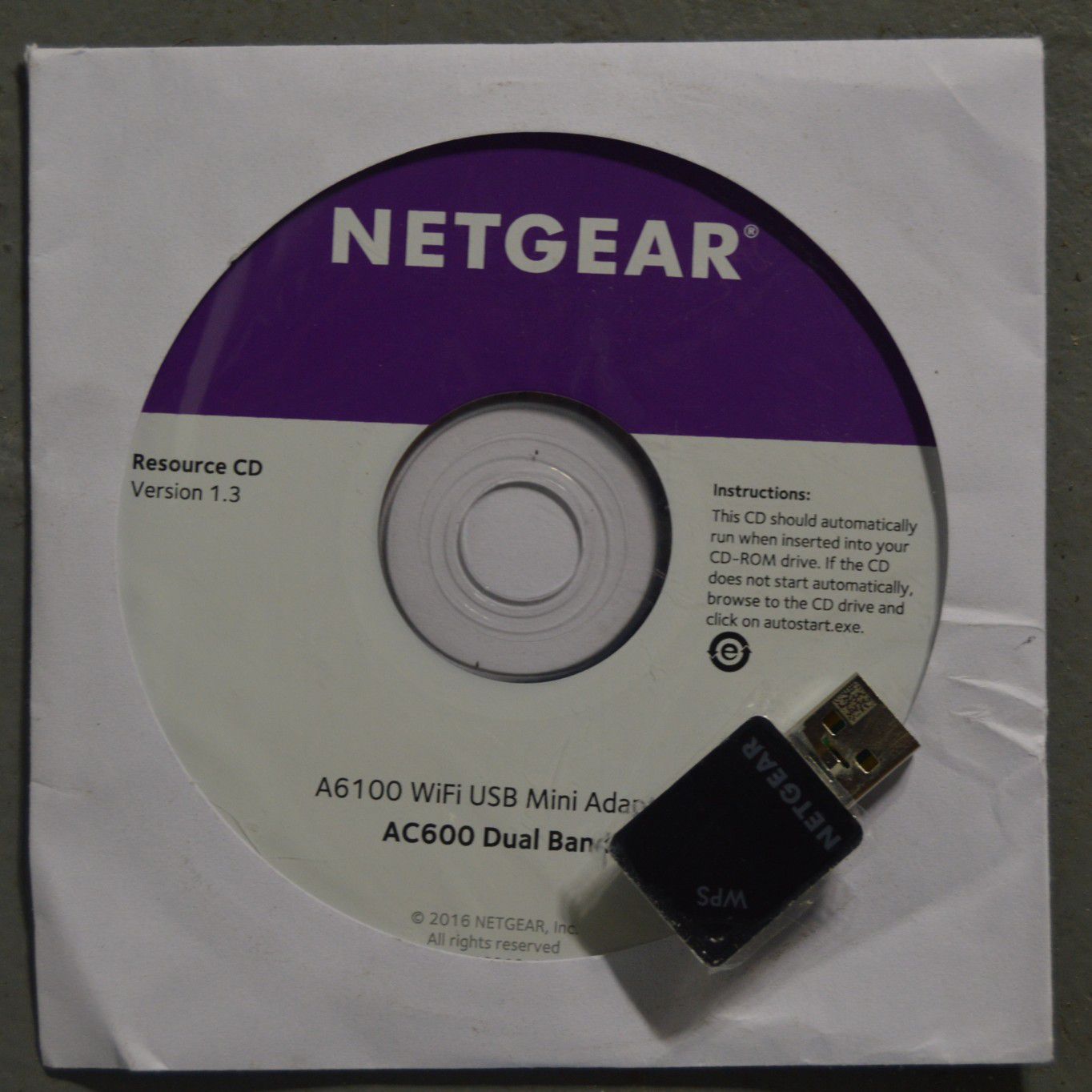 NETGEAR AC6100 WIFI Mini Adapter- Network Adapter