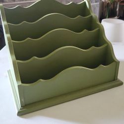 Wooden Letter Holder