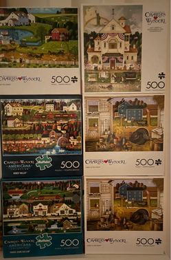 Charles Wysocki jigsaw puzzles
