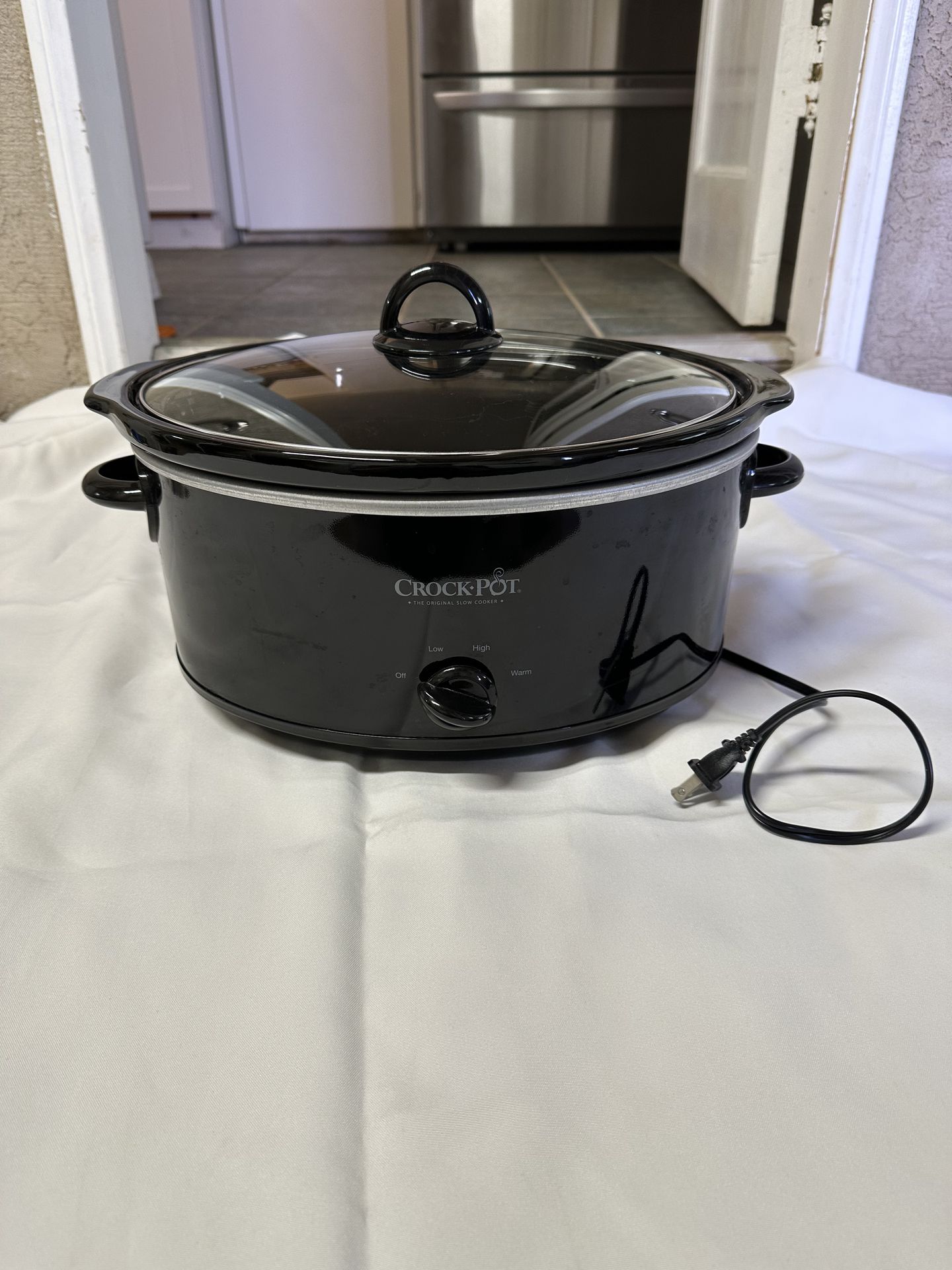 6-Quart Crock Pot Slow Cooker
