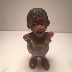 African Woman Vintage Figurine
