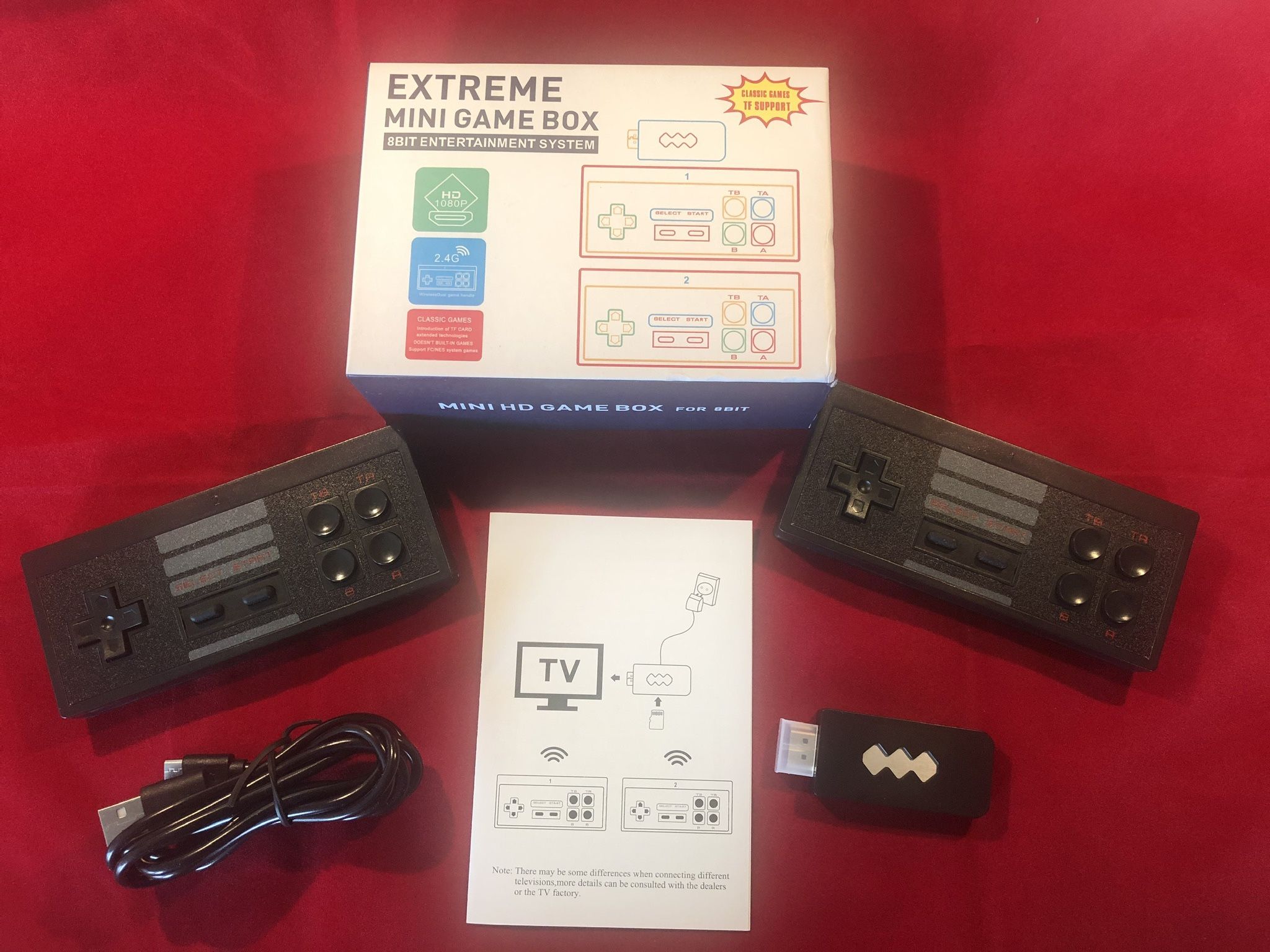 New Classic Video Game Stick with 600+ Retro Games