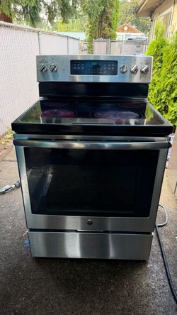 GE Stainless Steel Electric Range🔥