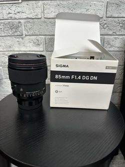 Sigma 85mm F/1.4 DG DN Sony E mount Lens
