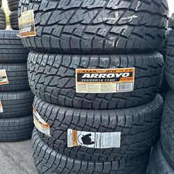 265/65R18 Set Of 4 Arroyo A/T New Tires