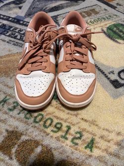Nike Dunk Low Rose Whisper Sneakers size 9