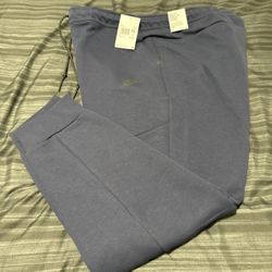 Nike Tech Fleece Joggers Obsidian Black Sweat Pants HV0959-451 Men's Size 2XL