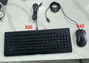 Razer mouse and keyboar
