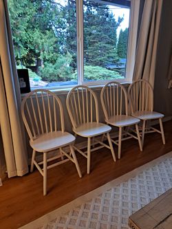 4 Farm House Dinning Chairs