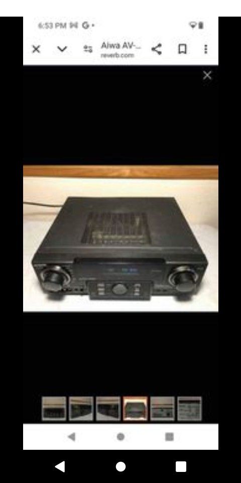 Aiwa AV-S17U Receiver HiFi Stereo Vintage 5.1 Channel Phono Powerful Home Audio
