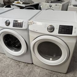 Samsung Washer And Gas Dryer Set