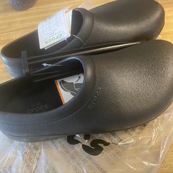 New Slip Resistant Work Crocs