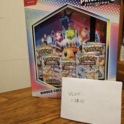 Prismatic Evolutions Binder 