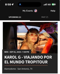 Karol G tickets 2026
