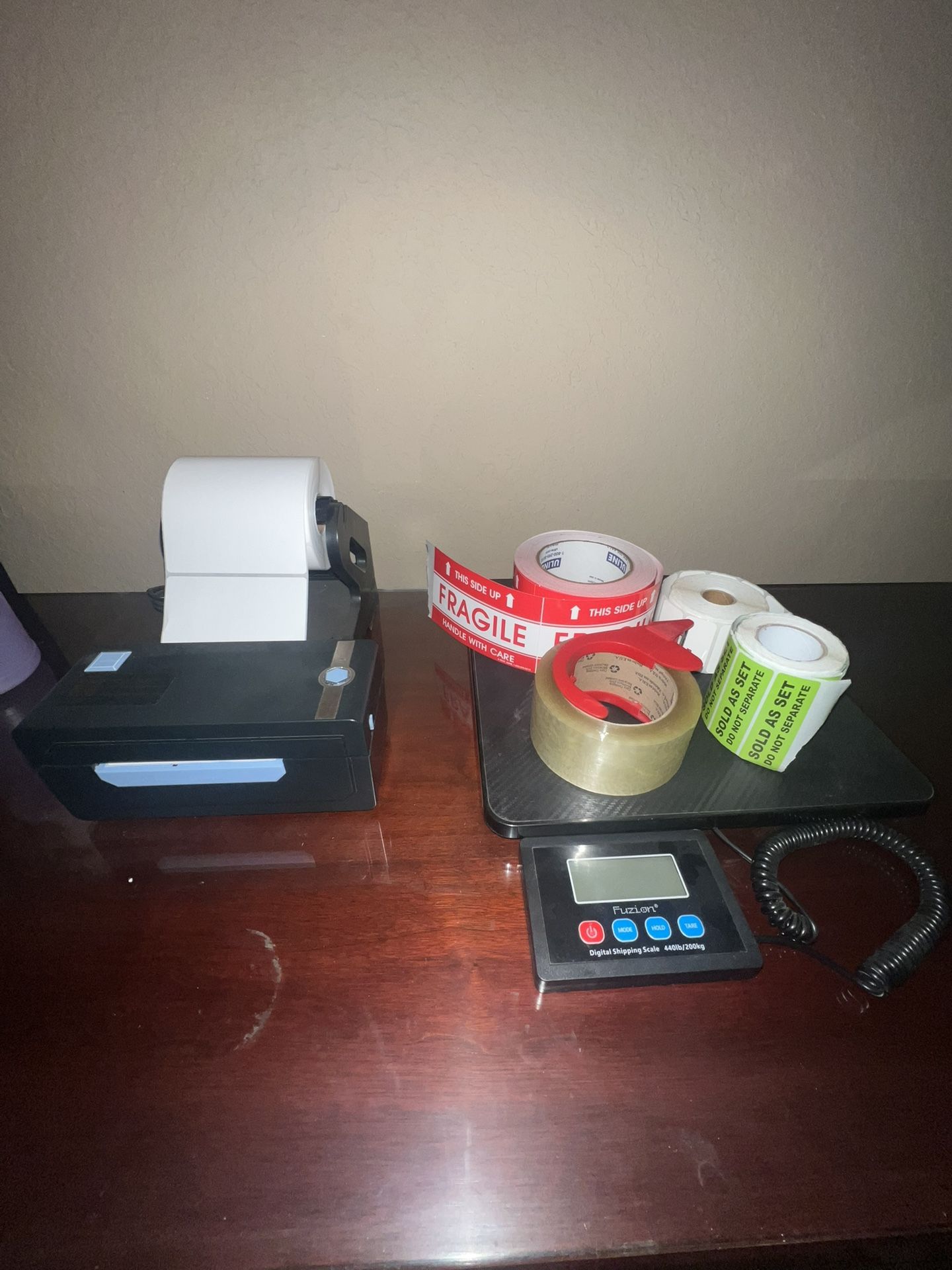 Shipping Label Printer & Scale Set