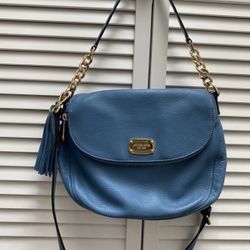 Michael Kors Blue Purse 