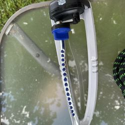 Project Source 3000-sq ft Oscillating Sled Lawn Sprinkler 