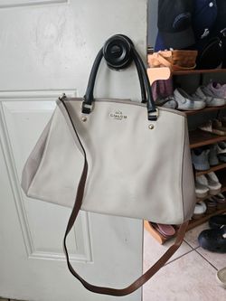 Coach Satchel/Handbag Cream colored