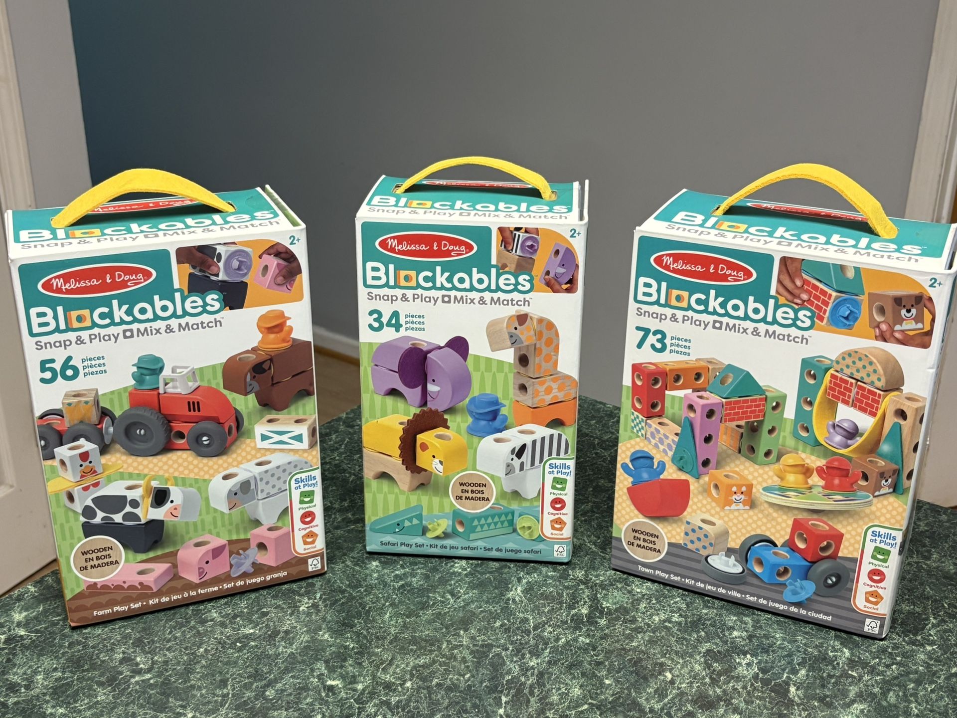 Melissa and Doug Wooden Blocks NEW IN BOX