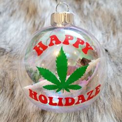 Happy Hollidaze Christmas Ornament