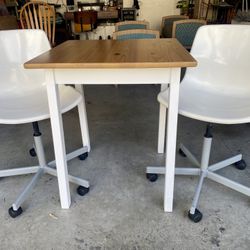 IKEA Table And Chairs Kitchen Dining Room Furniture 