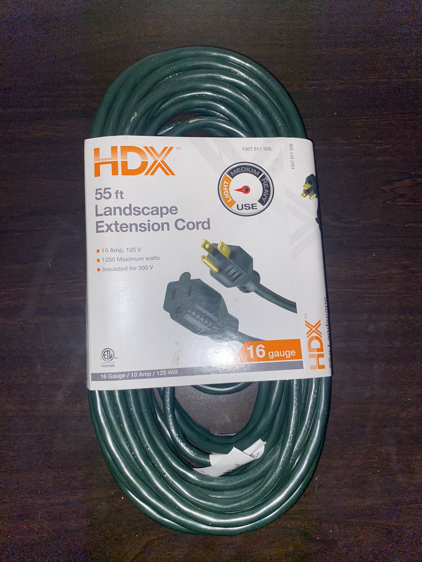 HDX 55ft Extension Cord 16 Guage