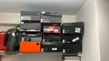NO SNEAKERS (9)Jordan, (1)Foamposite, (1)Supreme SHOE BOXES ONLY!!!!