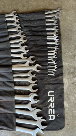 Combination Chrome Wrench Set