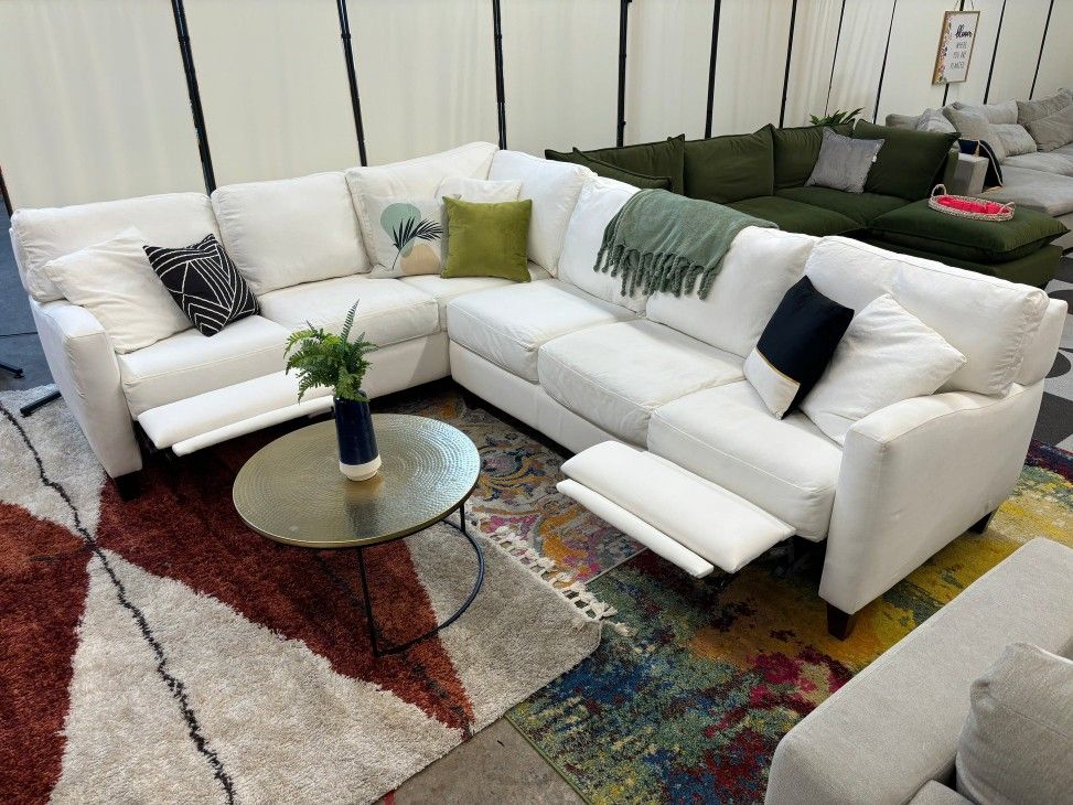 Sectional Sofa With Recliners
