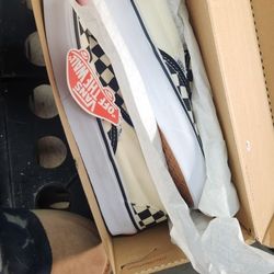 Brand New Checkered Vans
