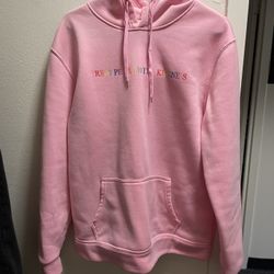 Treat People With Kindness Pink Hoodie