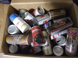 Antique Beer Cans