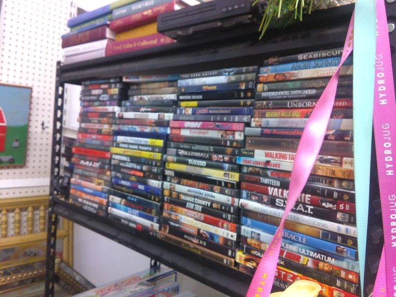 Movies, Music,Games,Glass,Toys, Plants
