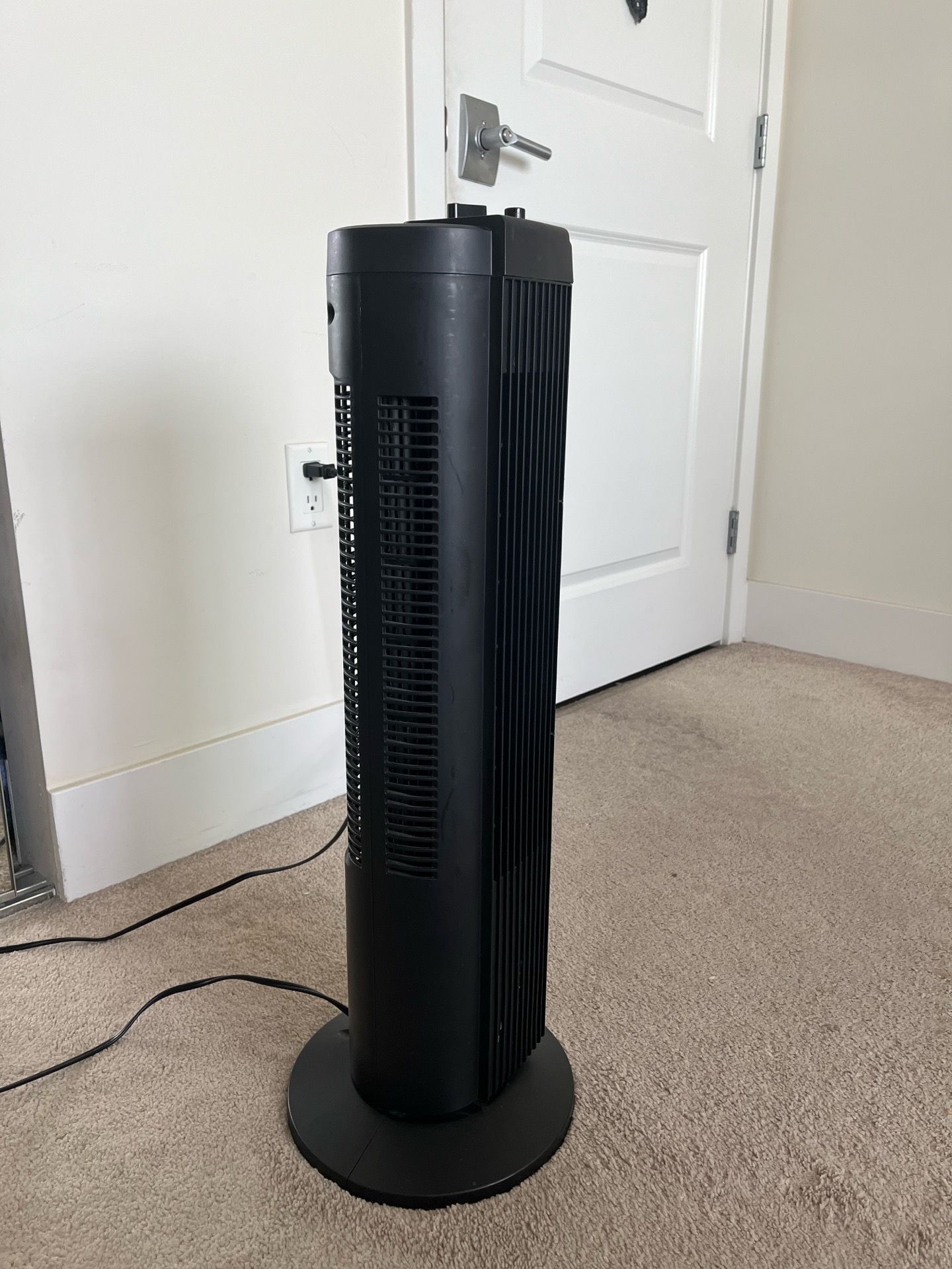 Black Tower Fan Oscillating