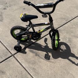 Kids 12” Bike With Training Wheels