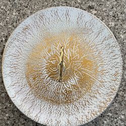 Vintage Mid Century Stangl Gold Tid Bit Tray