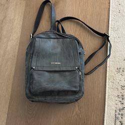 Steve Madden Leather Backpack