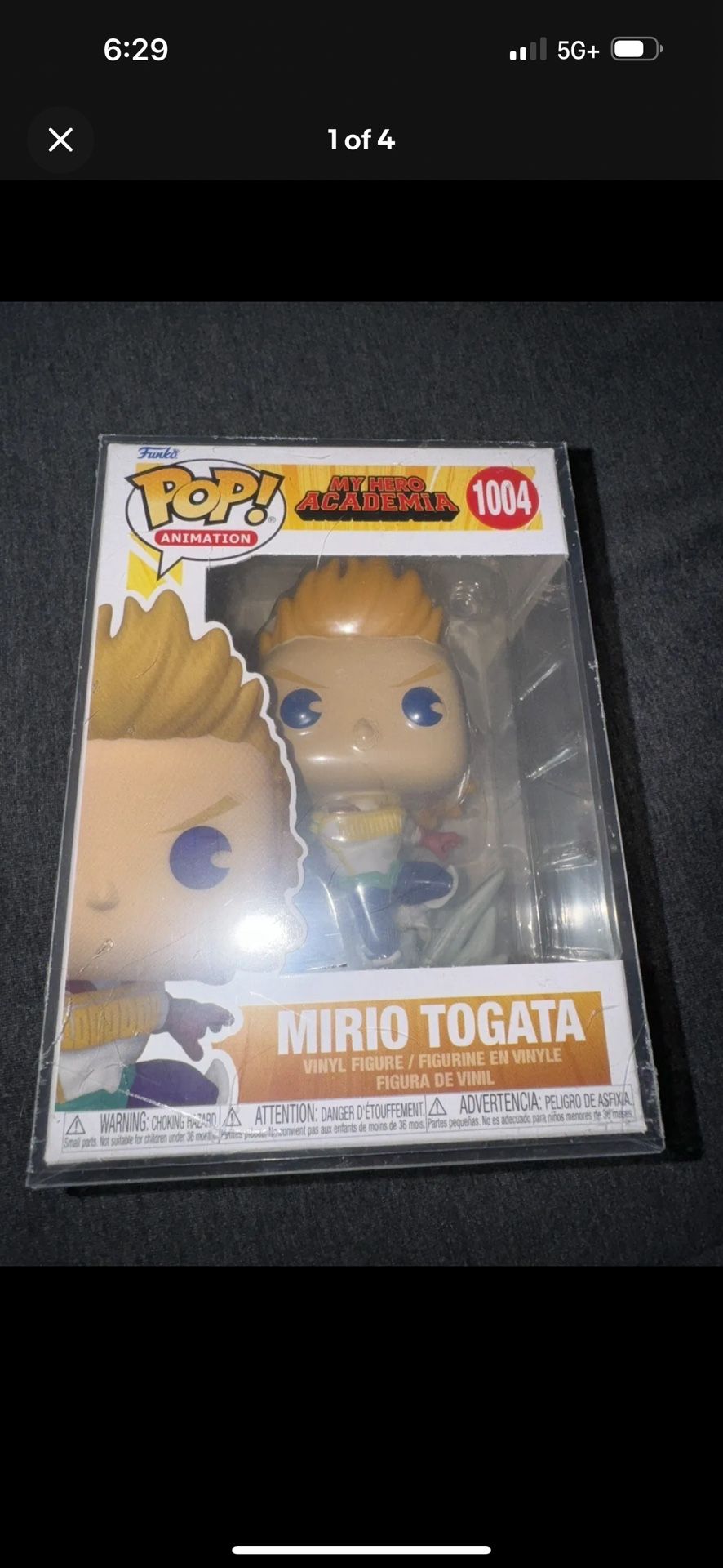 Funko Pop! Vinyl: My Hero Academia - Mirio Togata #1004 w/ Protector