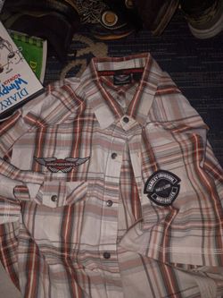 Harley button up