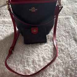 Coach Bucket Bag And Wallet 
