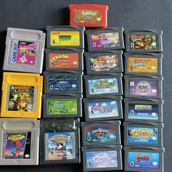 Nintendo Game Boy Games 