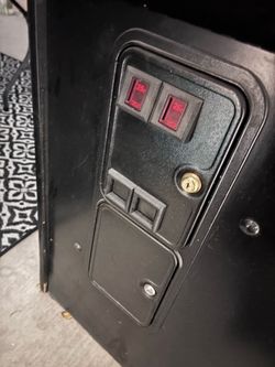 Vintage arcade cabinet